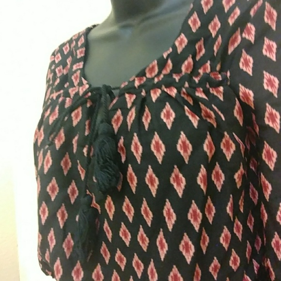 Lily Rose Printed Boho Dress-XS - Picture 2 of 8